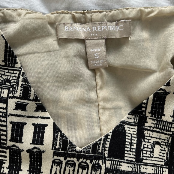 Banana Republic small petite unique vintage building blouse - Picture 3 of 7